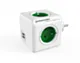 Allocacoc Rozgałęziacz PowerCube Original USB Green 2202GN/FROUPC