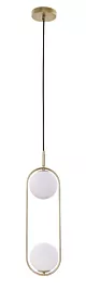 CORDEL LAMPA WISZĄCA 2X28W G9 MOSIĄDZ