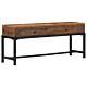 Szafka pod telewizor, 110x30x46 cm, lite drewno z odzysku