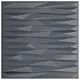 Panele ścienne, 12 szt., szare, 50x50 cm, XPS, 3 m², kamień