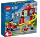 60375 - LEGO City - Remiza strażacka i wóz strażacki