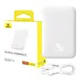 Powerbank magnetyczny Baseus Magnetic Mini 6000mAh 20W MagSafe (biały)