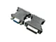 Gembird Adapter DVI->VGA (24M/15F) czarny