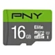 PNY Karta pamięci microSDHC Elite 16GB P-SDU16GU185GW-GE