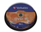 Verbatim DVD-R 16x 4.7GB 10P CB           43523