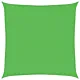Żagiel przeciwsłoneczny, 160 g/m², jasnozielony, 6x6 m, HDPE