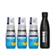 OSHEE DROP IN 3x Hydrokoncentrat Witaminy i Magnez + Bidon BLACK 500 ml
