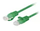 Lanberg Patchcord kat.5e UTP 1m zielony 10-pak PCU5-20CC-01