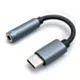 Qoltec Adapter USB-C | Jack 3.5mm | 10 cm