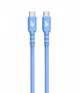 TB Kabel USB C - USB C 1m silikonowy niebieski
