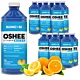 12x OSHEE Vitamin Water magnez + B6 cytryna - pomarańcza 1100 ml