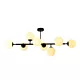 Dorado 8 lampa wisząca czarna LP-002/8P BK