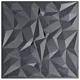 Panele ścienne, 24 szt., szare, 50x50 cm, XPS, 6 m², ametyst