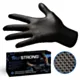 Mocne rękawice nitrylowe VELO STRONG GRIP czarne rozm. L /50 szt.