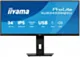 IIYAMA Monitor ProLite 34 cale XUB3493WQSU-B6 IPS,UWQHD,DP,2xHDMI,HAS,21:9,400cd,   120Hz,1000:1,1ms, USB HUBx4, 2x5W,