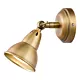 Kinkiet Nathaniel Single Wall Spotlight Aged Brass