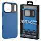 YAXO Etui na telefon Leather Gear Slim Case MagSafe iPhone 17 Pro Max Electric Blue