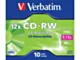 Verbatim Płyty CD-RW 12x 700MB 10P JC 43148