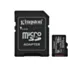 Kingston Karta pamięci microSD 128GB Canvas Select+ G3 150MB/s Adapter