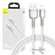 Kabel USB do Lightning Baseus Cafule, 2.4A, 1m (biały)
