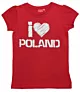T-SHIRT koszulka kibica POLSKA serce 122/128 R067B