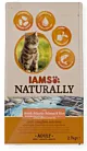 IAMS Naturally Adult Łosoś sucha karma 2,7kg dla kota