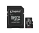 Kingston Karta pamięci microSD 256GB Canvas Select+ G3 150MB/s Adapter