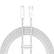 Kabel USB-C do Lightning Baseus Dynamic Series, 20W, 2m (biały)