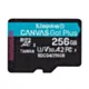Kingston Karta pamięci microSD 256GB Canvas Go! Plus 200MB/s A2 U3 V30