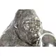 Emaga Figurka Dekoracyjna DKD Home Decor Srebrzysty Żywica Goryl (38,5 x 33 x 43,5 cm)