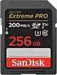 KARTA SANDISK EXTREME PRO SDXC 256GB 200/140 MB/s C10 V30 UHS-I U3