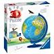 Puzzle 3D Kula: Dziecinny Globus 180 Elementów