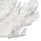 Emaga Figurka Dekoracyjna Biały Koral 29 x 20 x 21 cm