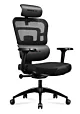 Ergonomiczny fotel gamingowy, biurowy, Combat 7.0, czarny