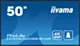 IIYAMA Monitor 50 cali LH5065UHSB-B1 AG, 24/7, VA, ANDROID 11, 4K, 800cd, iiSignage2, SDM, 2x HDMI, DP, 2x USB,2x 10W, RJ45, WiFi, 4/32GB, PION/POZIOM, 400x400(vesa)