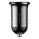 Ładowarka samochodowa Baseus Grain Pro 2x USB 4.8A (czarna)