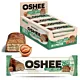 12x OSHEE Crispy bar chrupiący baton proteinowy orzech 37 g