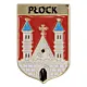 Przypinka pin wpinka herb Płock