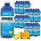 24x OSHEE Vitamin Water magnez + B6  cytryna - pomarańcza 1100 ml