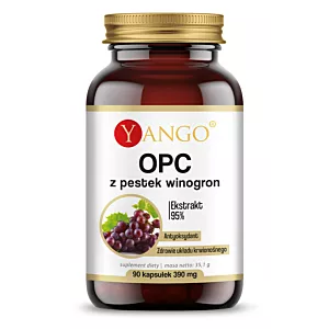 YANGO OPC 95% ekstrakt z pestek winogron (90 kaps.)