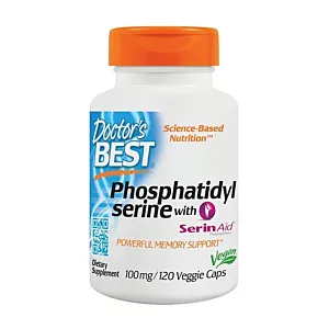 DOCTOR'S BEST Phosphatidyl Serine - Fosfatydyloseryna 100 mg (120 kaps.)