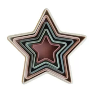 Piramidka Sensoryczna Gwiazdki Nesting Star - Mushie
