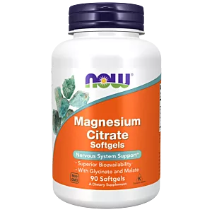 NOW FOODS Magnesium Citrate (90 kaps.)