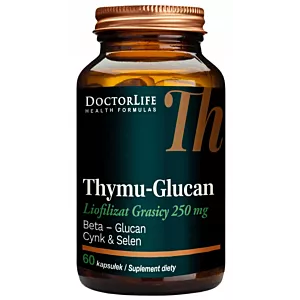 Doctor Life Thymu-Glukan na odporność 60 kapsułek