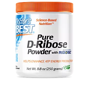 DOCTOR'S BEST Pure D-Ribose Powder - Ryboza w proszku (250 g)