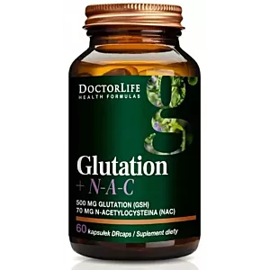 Doctor Life Glutation 500 mg + NAC 70 mg 60 kaps