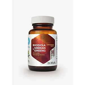 HEPATICA Rhodiola & Siberian Ginseng (90 kaps.)