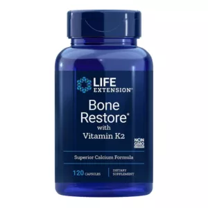 LIFE EXTENSION Bone Restore with Vitamin K2 (120 kaps.)