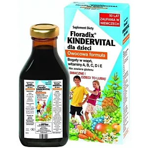 Floradix Kindervital dla dzieci witaminy 250ml