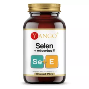 YANGO Selen + naturalna witamina E (90 kaps.)